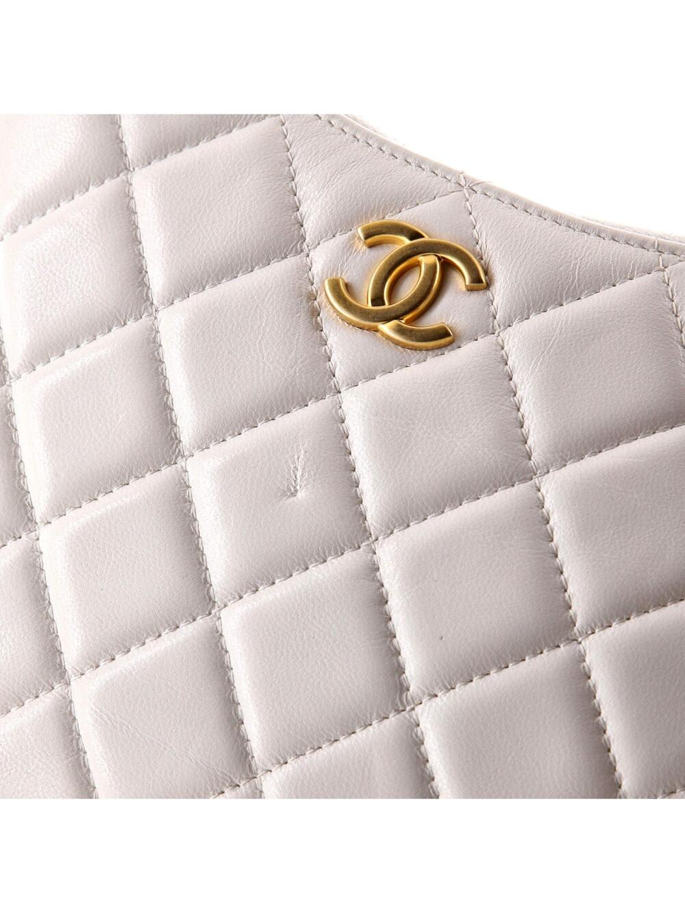 Chanel Cc Chain Around Hobo Quilted #243603C47B - Picture 6 of 7